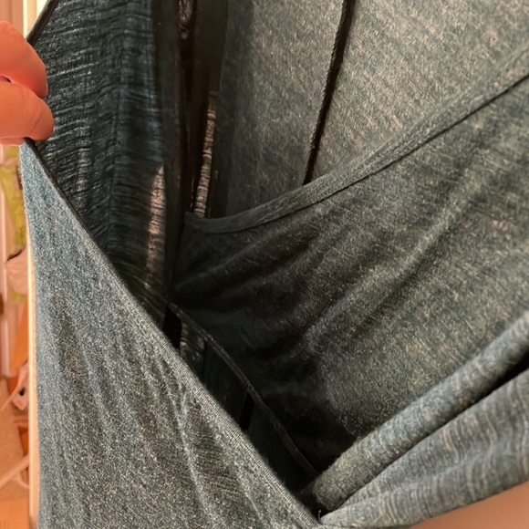 Wool blend Prana Nadia wrap dress. Faux wrap dress.  Great condition. Medium. - Picture 6 of 9